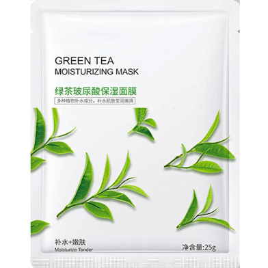 Bioaqua Green Tea Sheet Mask with Hyaluronic Acid 25g