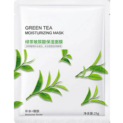 Bioaqua Green Tea Sheet Mask with Hyaluronic Acid 25g