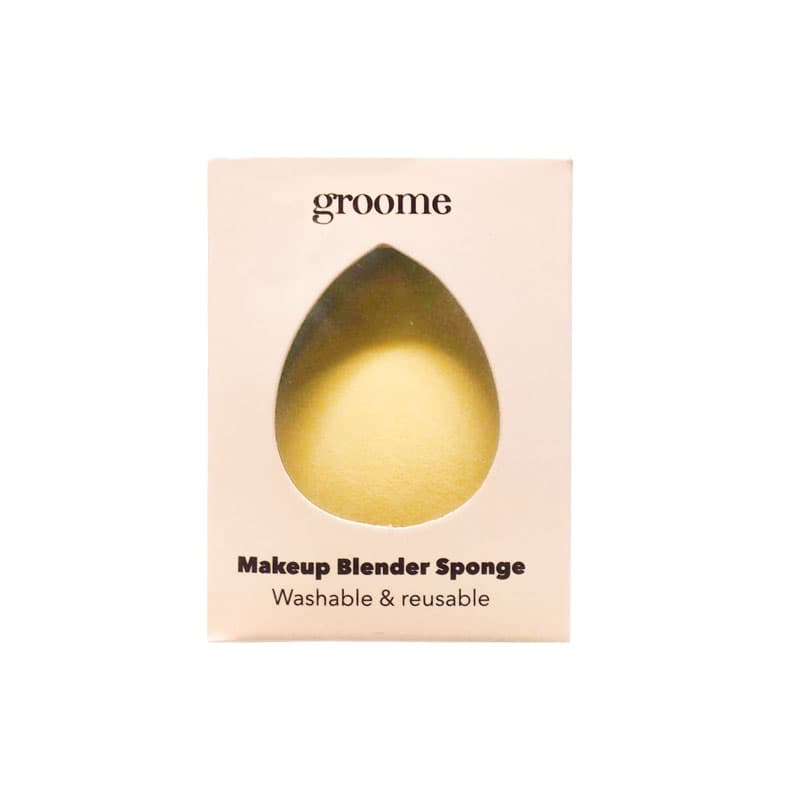 Groome Beauty Blender Sponge Yellow 1pc