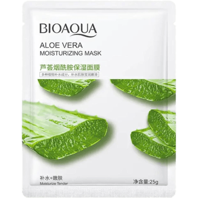Bioaqua Aloe Vera Moisturizing Sheet Mask for All Skin Types 25g