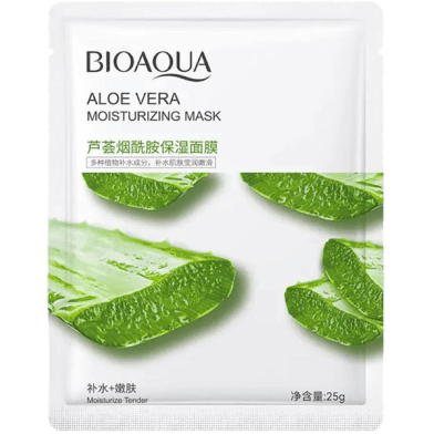 Bioaqua Aloe Vera Moisturizing Sheet Mask for All Skin Types 25g