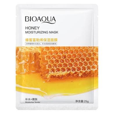 Bioaqua Honey Moisturizing Sheet Mask for Anti-aging Skin 25g