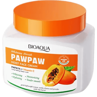 Bioaqua Pawpaw Papaya Vitamin C Face Cream for Whitening & Nourishing Skin 300g