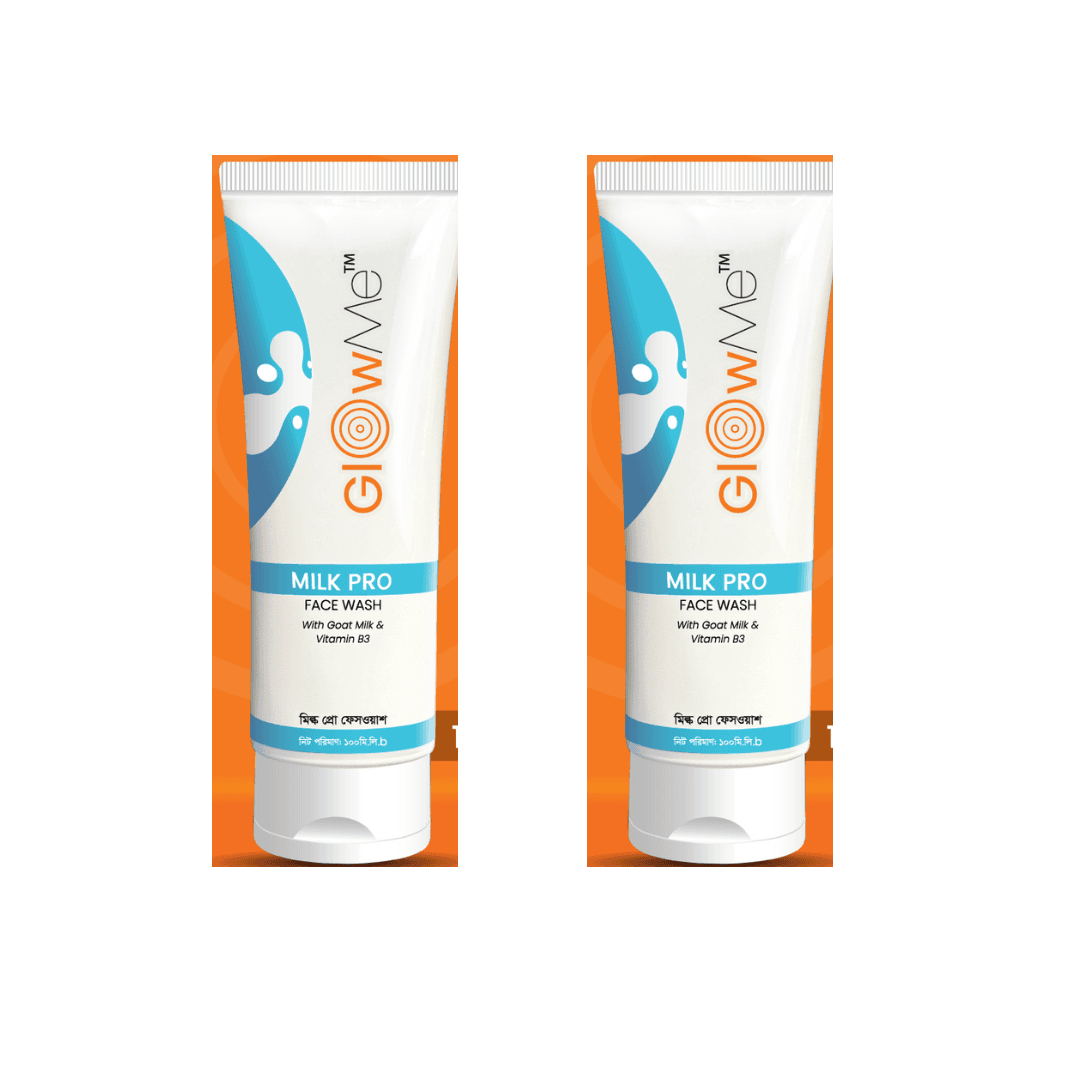 Glow Me Milk Pro Face Wash with Goat Milk & Vitamin B3 100ml Buy 1 Get 1