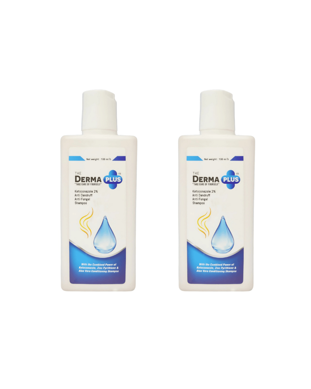 The Derma Plus Ketoconazole 2% Anti Dandruff & Anti Fungal Shampoo 100ml Buy One Get One