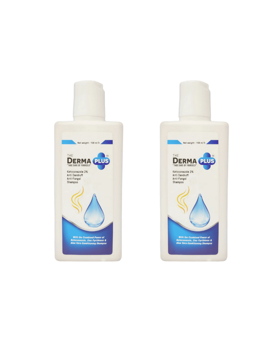 The Derma Plus Ketoconazole 2% Anti Dandruff & Anti Fungal Shampoo 100ml Buy One Get One