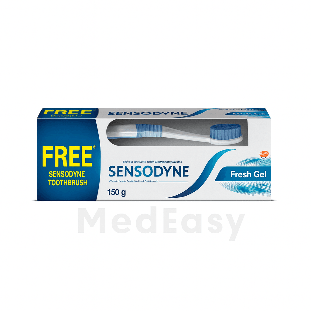 Sensodyne Fresh Gel With Free Sensodyne Toothbrush