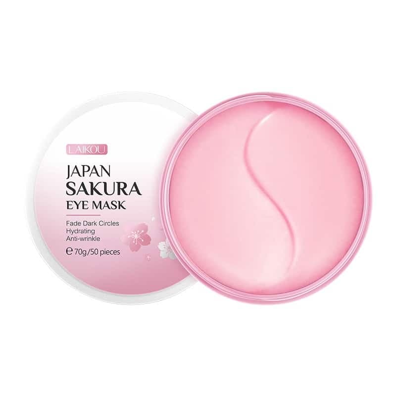 Laikou Japan Sakura Eye Mask 50pc