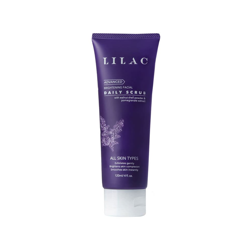 Lilac Advanced Brightening Daily Scrub All Skin Types 120ml