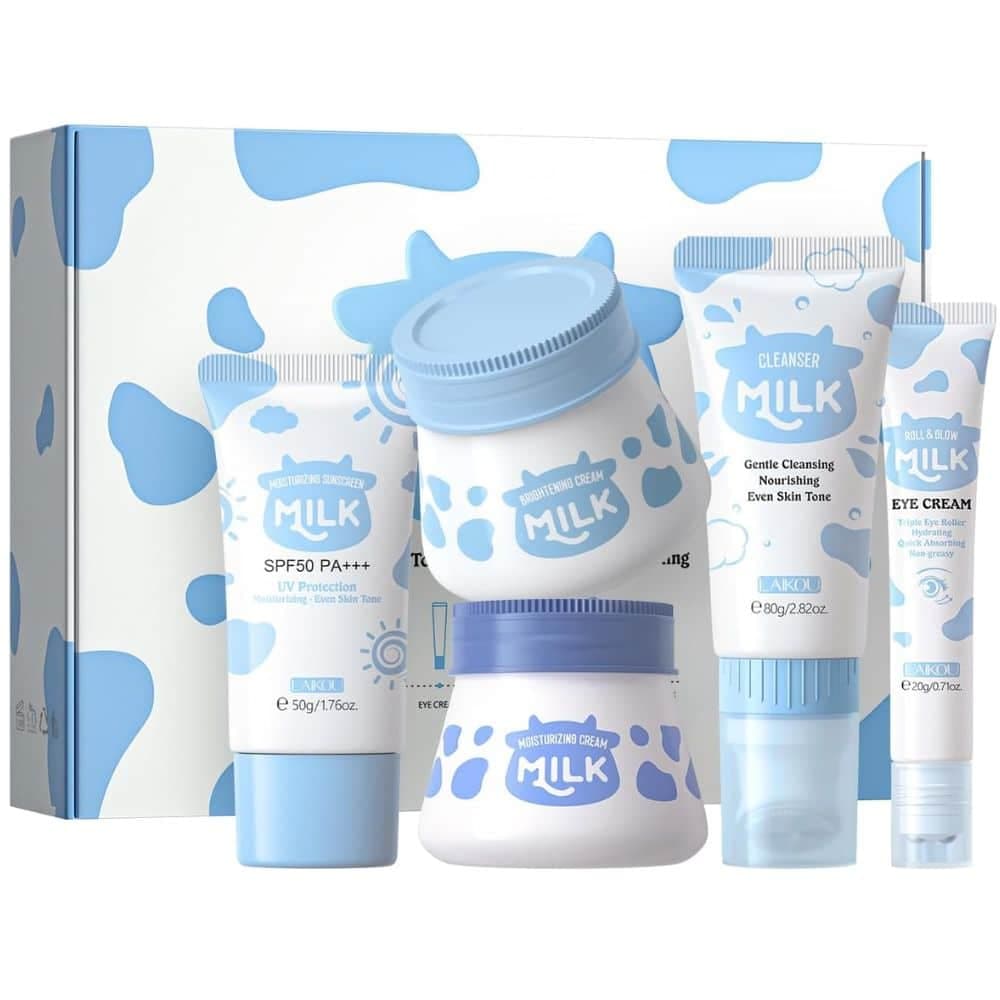 Laikou Milk Skin Care Sets 5pcs
