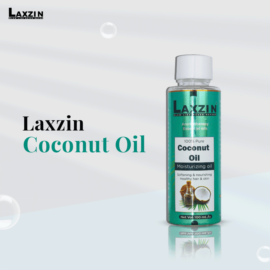 Laxzin Coconut 100% Pure Natural Cold Pressed Oil 100ml