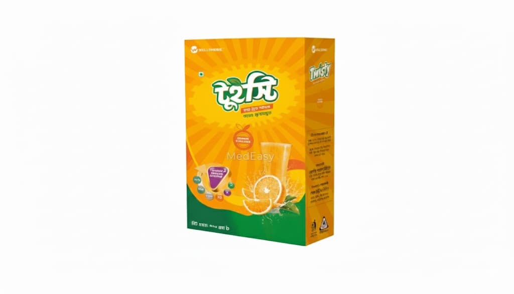 Twisty Soft Drink Orange Flavour