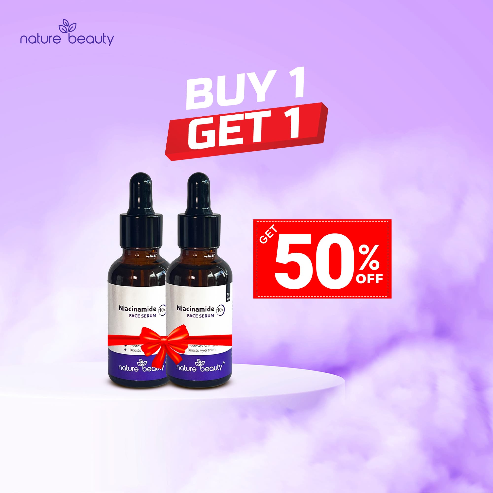 Nature Beauty Niacinamide 10% Serum 30ml Buy 1 Get 1