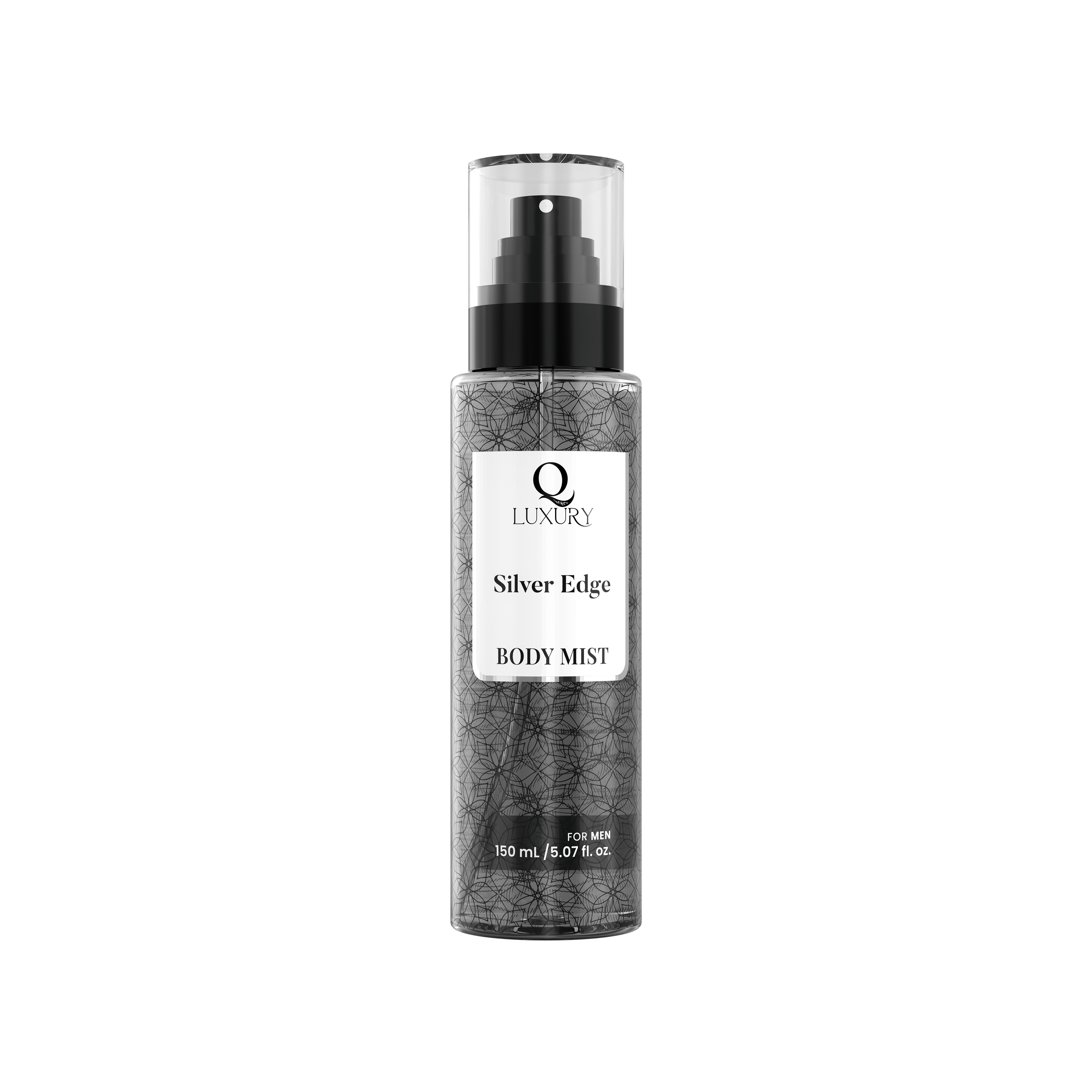 Q Luxury Silver Edge Body Mist For Men 150ml