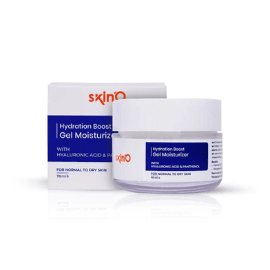 Skino Hydration Boost Gel Moisturizer with Hyaluronic Acid & Panthenol for Normal to Dry Skin 70ml