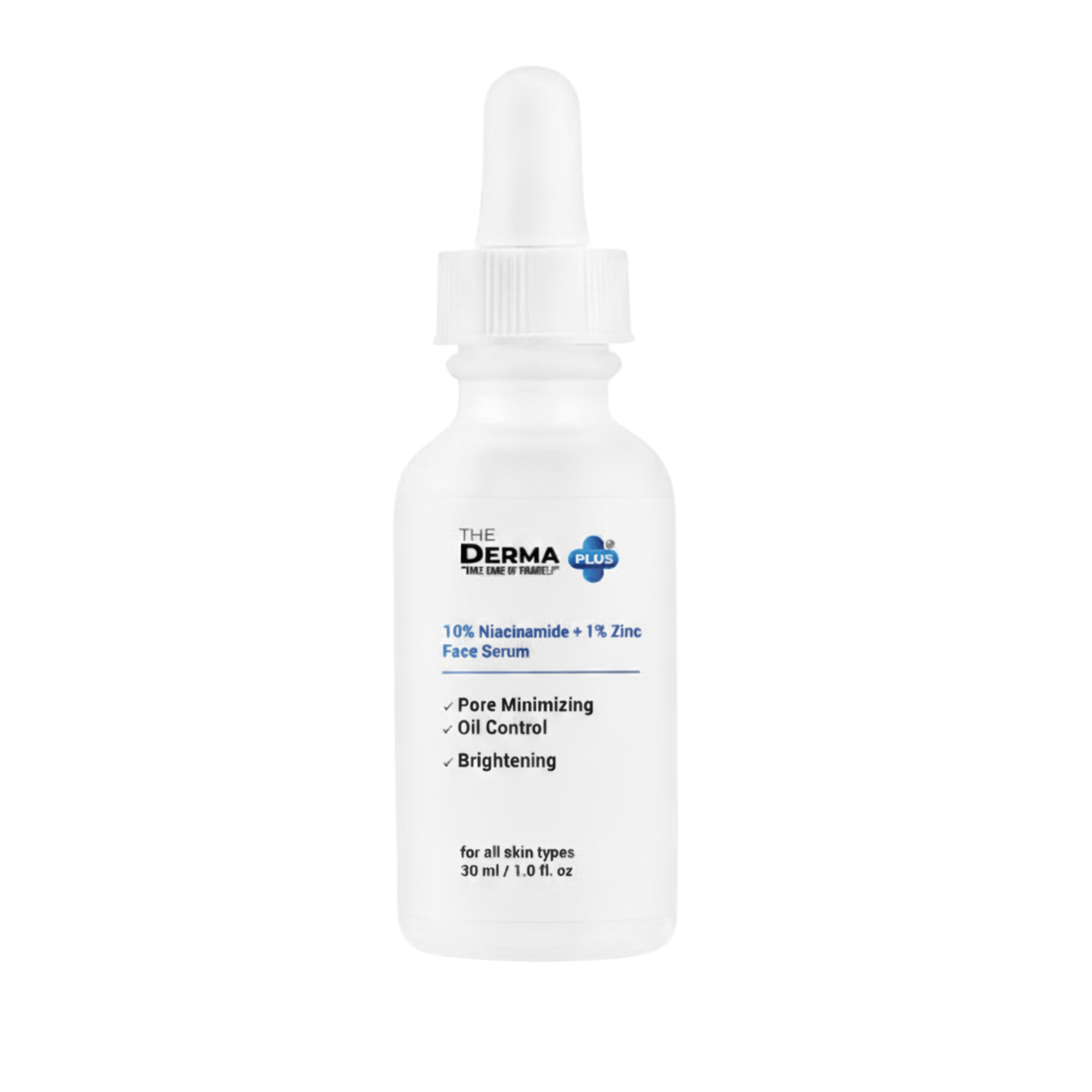 The Derma Plus 10% Niacinamide+1% Zinc Face Serum 30ml