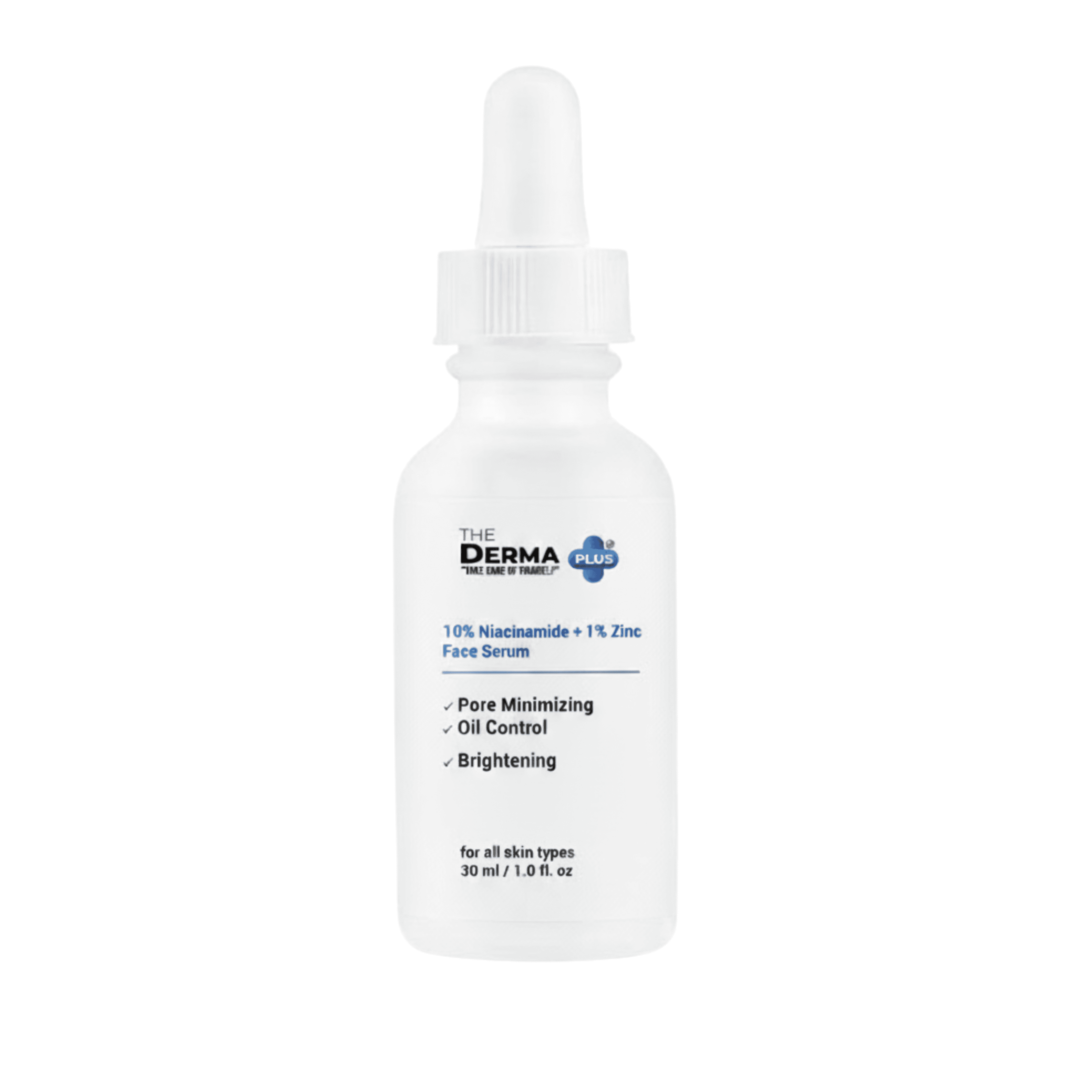 The Derma Plus 10% Niacinamide+1% Zinc Face Serum 30ml