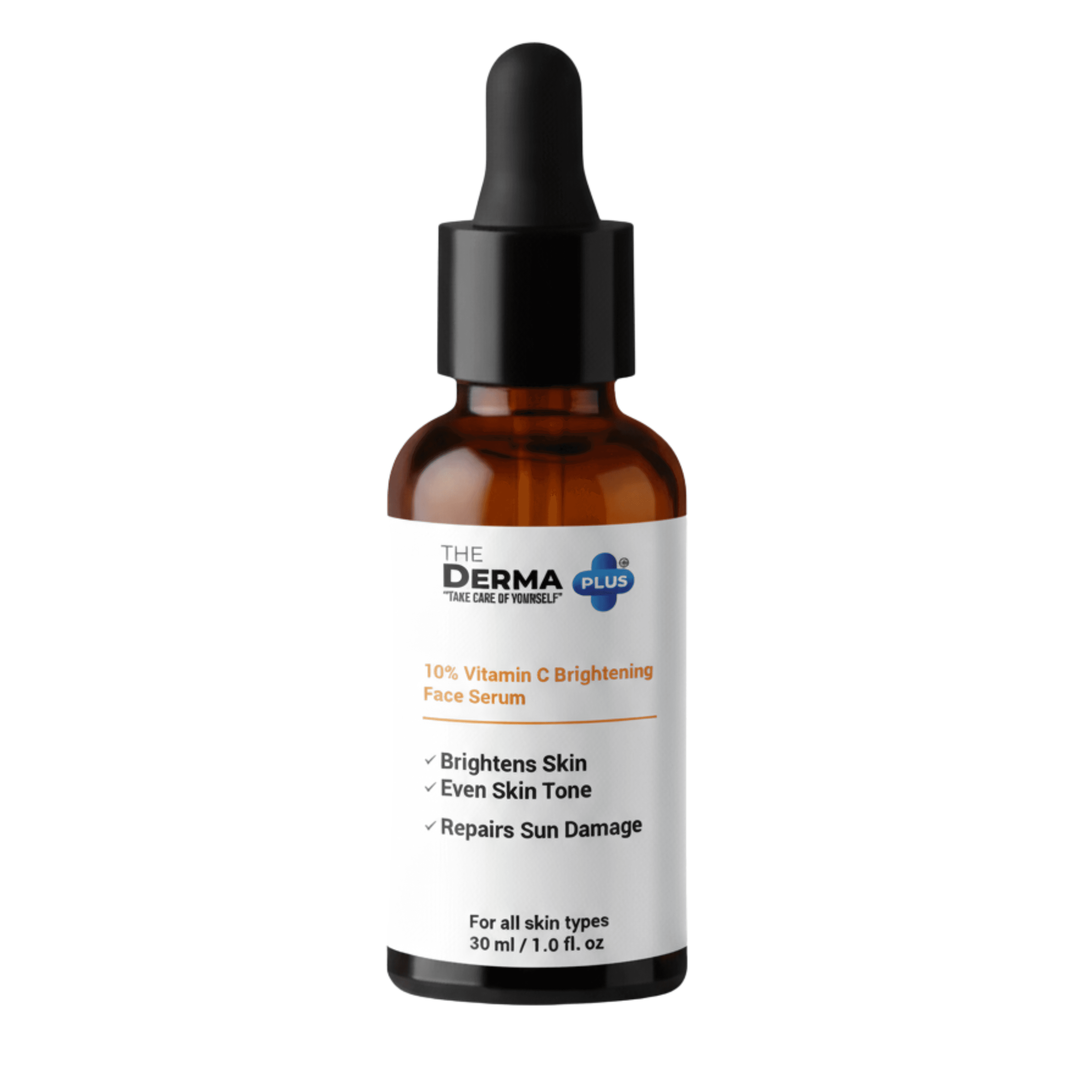 The Derma Plus 10% Vitamin C Brightening Face Serum 30ml