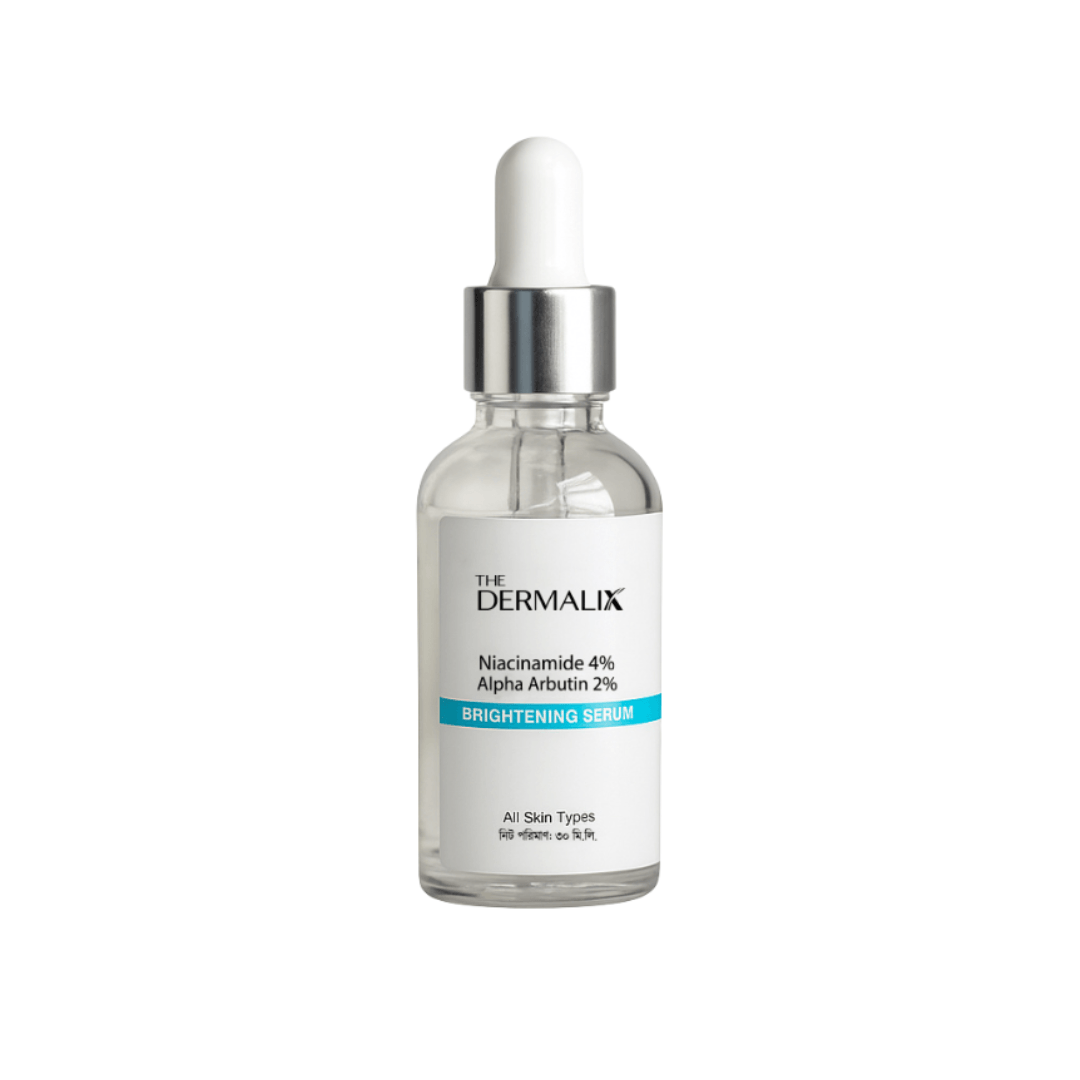 The Dermalix Niacinamide 4% Alpha Arbutin 2% Brightening Serum 30ml