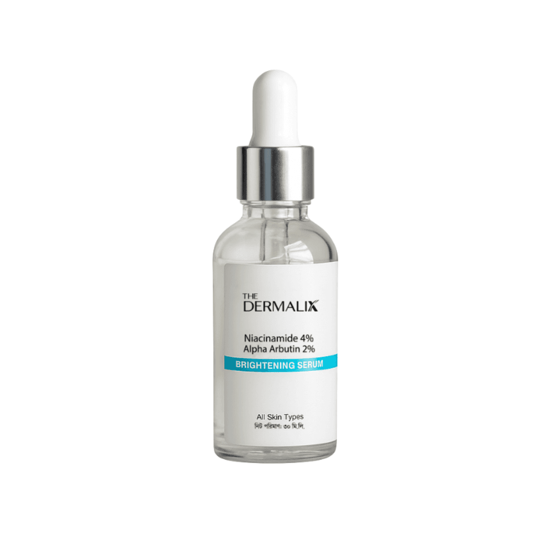 The Dermalix Niacinamide 4% Alpha Arbutin 2% Brightening Serum 30ml