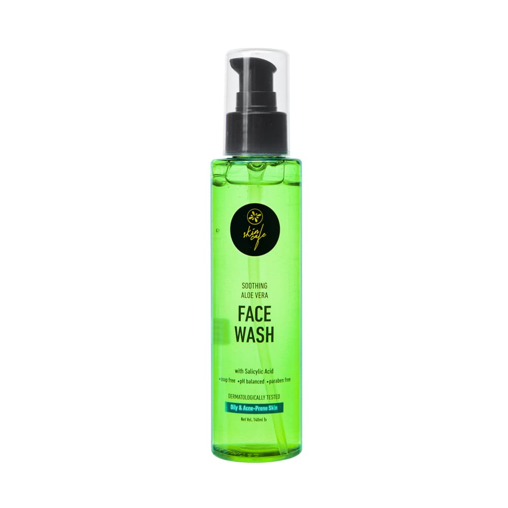 Skin Cafe Soothing Aloe Vera Facewash with Salicylic Acid 140ml
