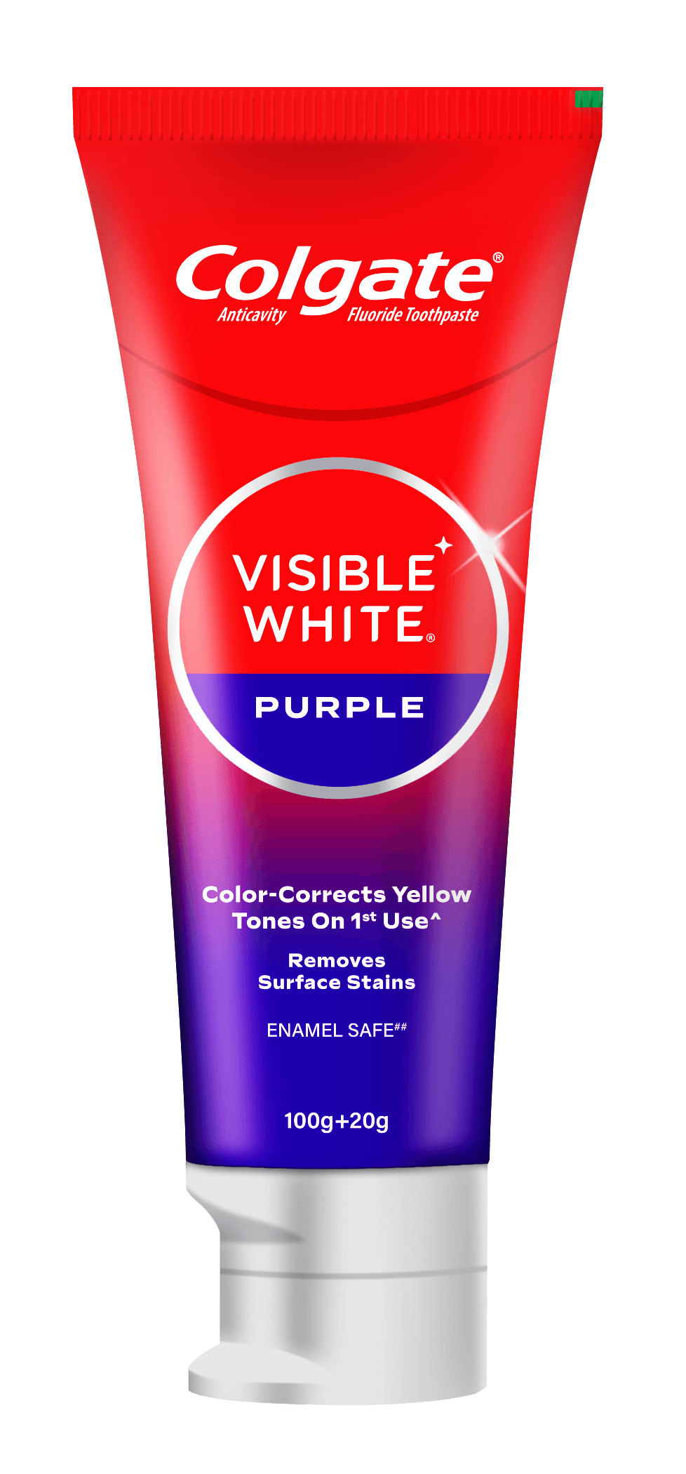 Colgate Visible White Purple Toothpaste