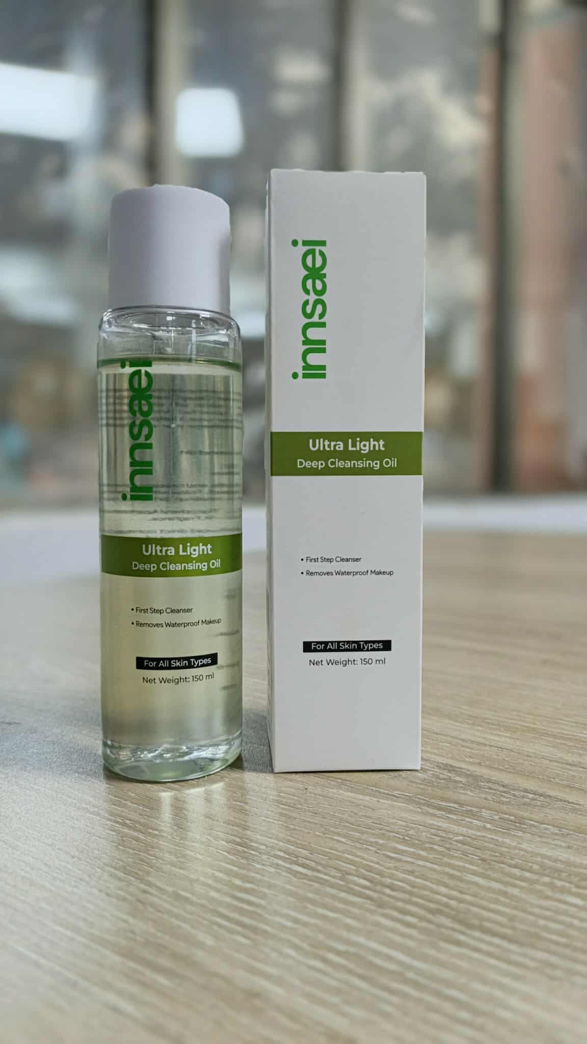 Innsaei Ultra Light Deep Cleansing Oil For All Skin Types 150ml