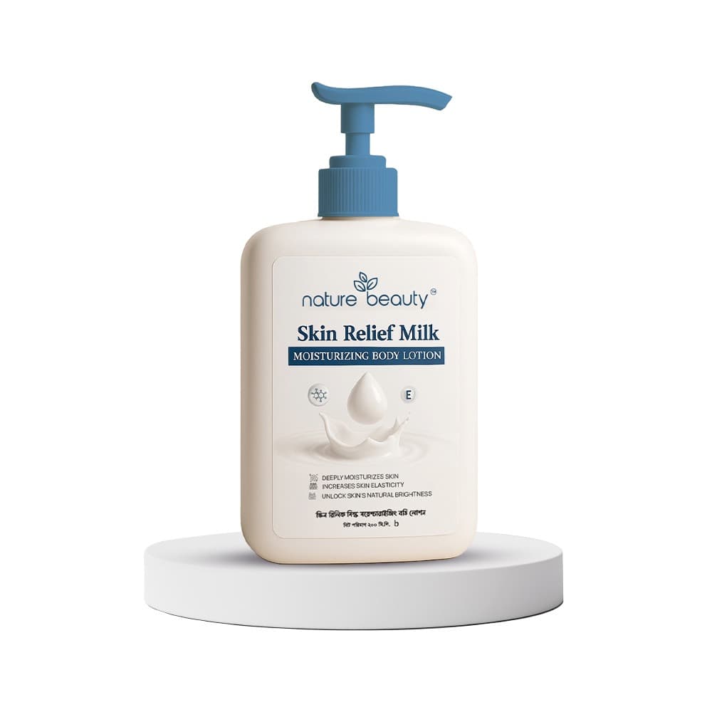 Nature Beauty Skin Relief Milk Moisturizing Body Lotion for All Skin Types 200ml