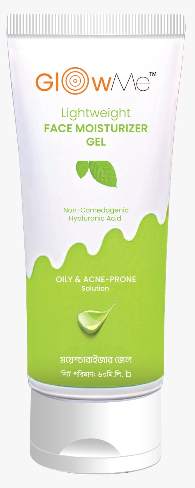 Glow Me Lightweight Face Moisturizer Gel for All Skin Types 60ml