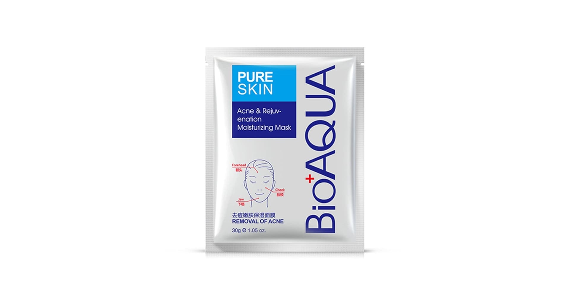 Bioaqua Acne Removal & Rejuvenation Moisturising Sheet Mask 30g