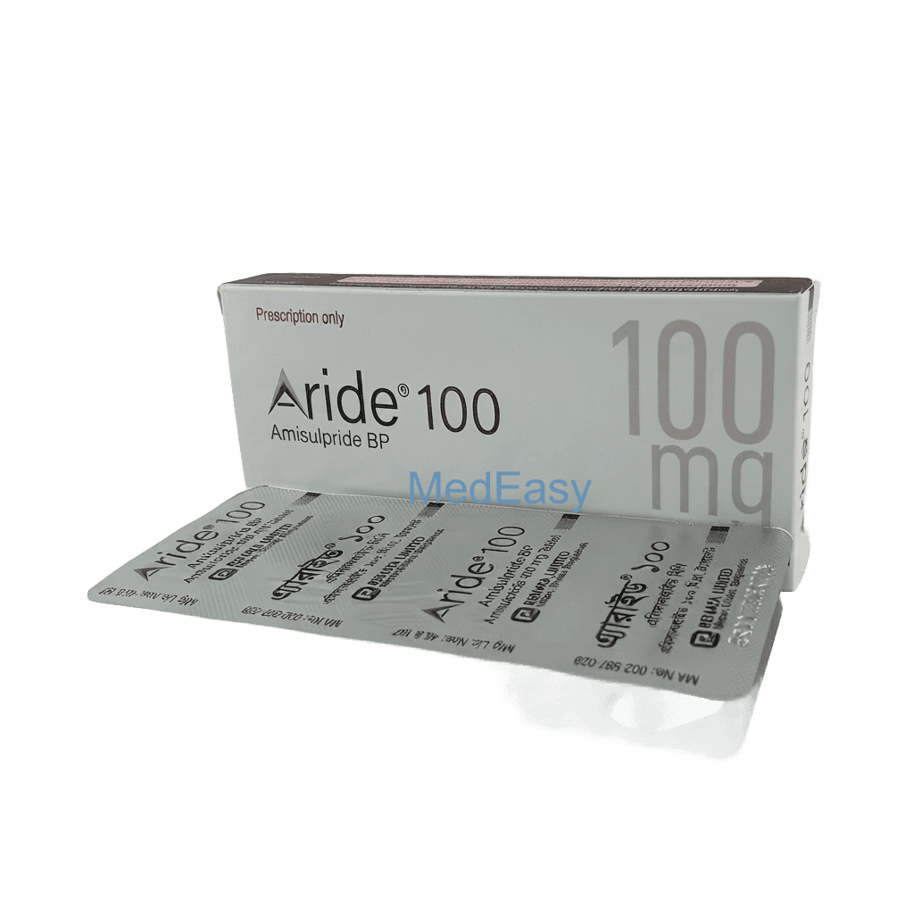 Aride 100 mg Tablet strip