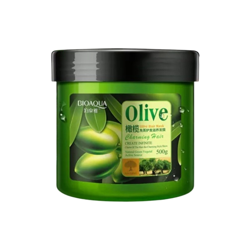 Bioaqua Olive Hair Mask for Strengthening & Improving Hair Growth 500g