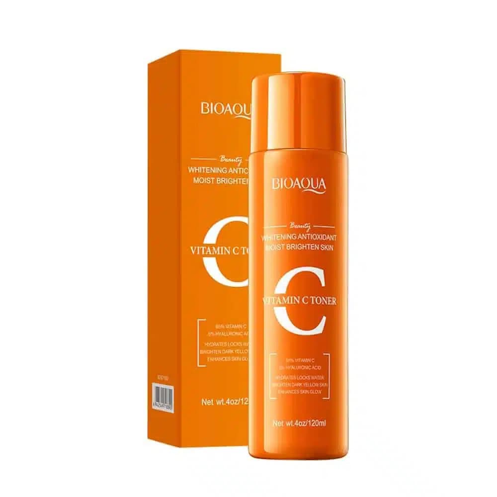 Bioaqua Vitamin C Whitening Antioxidant Brightening Face Toner for Hydrating & Refreshing Skin 120ml