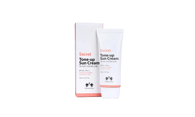 Christian Dean Secret Tone-Up Sun Cream SPF 50 PA+++