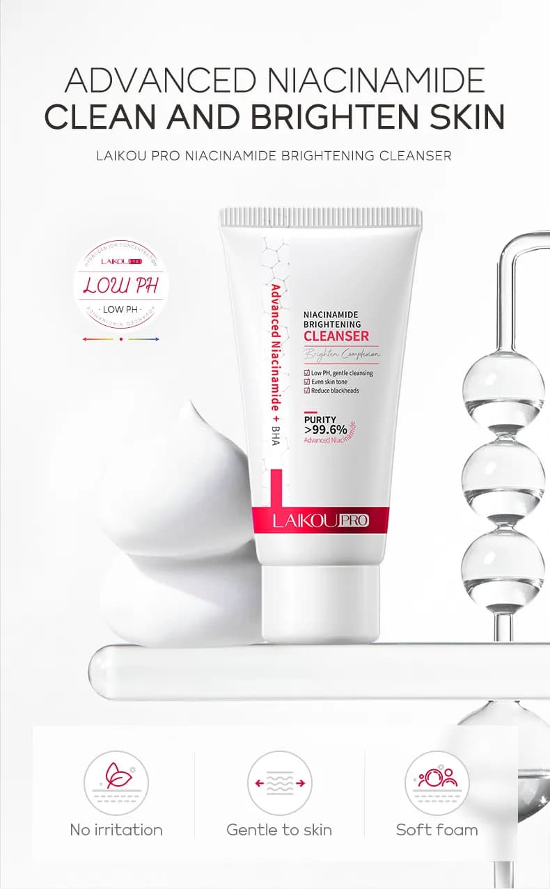 Laikou Pro Niacinamide Brightening Cleanser 50ml