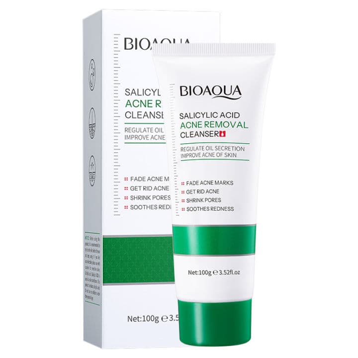 Bioaqua Salicylic Acid Acne Removal Cleanser for All Skin Types 100g