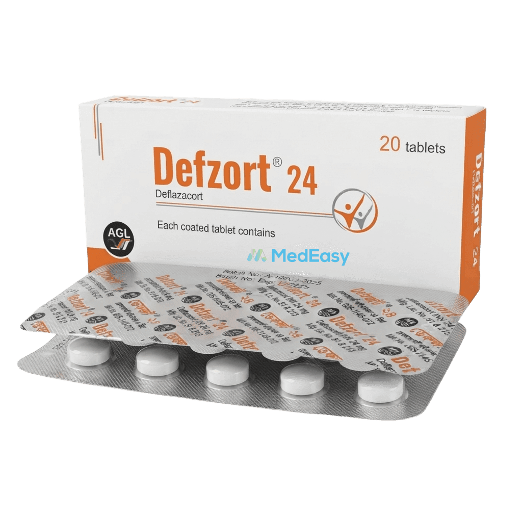 Defzort 24 mg Tablet strip