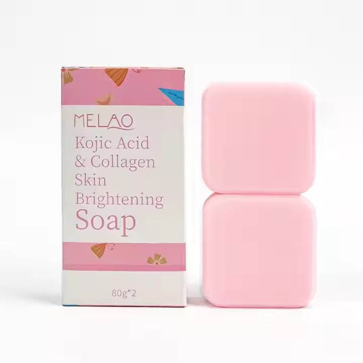 Melao Kojic Acid & Collagen Skin Brightening Soap 80g 2pc