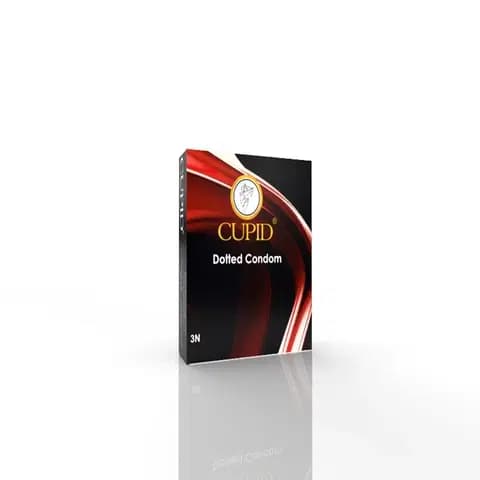 Cupid Dotted Extra Time Condoms 3pc