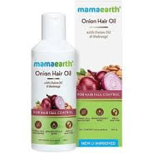 Mamaearth Onion Hair Oil with Redensyl for Hair Fall Control 100ml