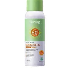 Bioaqua Aloe Vera Sunscreen Repair Spray SPF60+ PA+++ for Refreshing Oil Free Skin 150ml