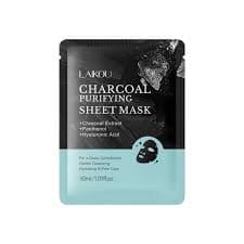 Laikou Charcoal Purifying Sheet Mask with Hyaluronic Acid 30ml