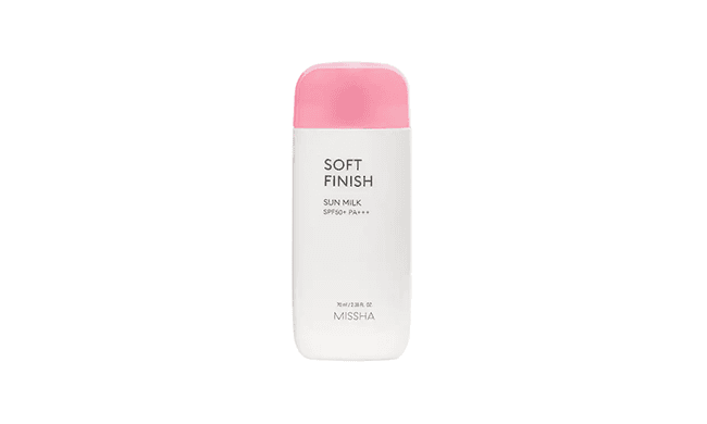Missha All Around Safe Block Soft Finish Sun Milk SPF50+ PA+++