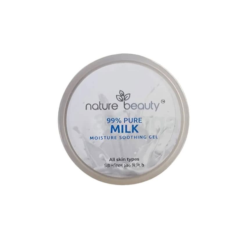 Nature Beauty Milk Moisture Soothing Gel for All Skin Types 130ml