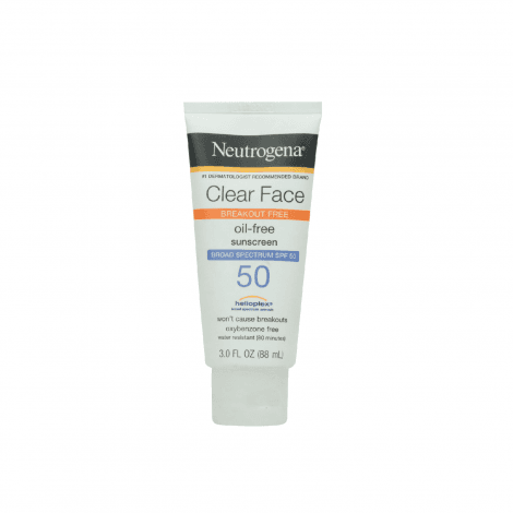 Neutrogena Clear Face Sunscreen SPF 50 88ml