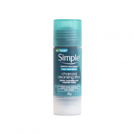 Simple Daily Skin Detox Charcoal Cleansing Stick 45g