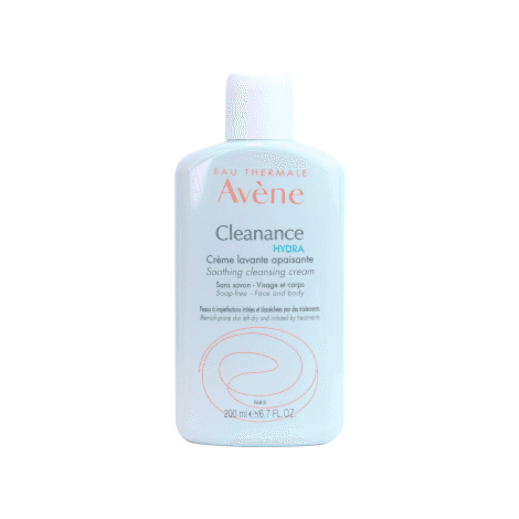 Avene Cleanance Hydra Soothing Cleansing Cream 200ml