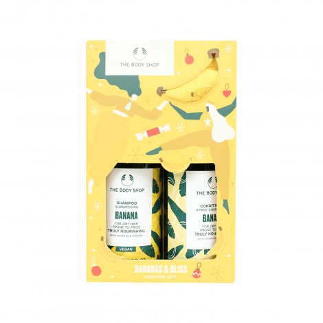 The Body Shop Banana & Bliss Haircare Gift Set