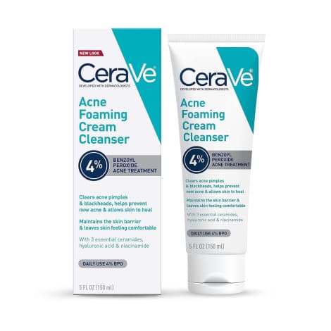 Cerave 4% Acne Foaming Cream Cleanser 150ml