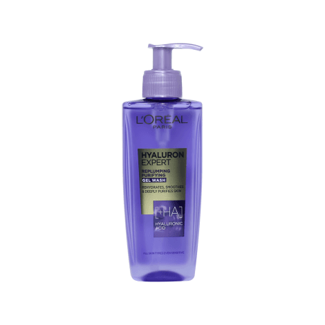 Loreal Hyaluron Expert Replumping Purifying Gel Wash 200ml